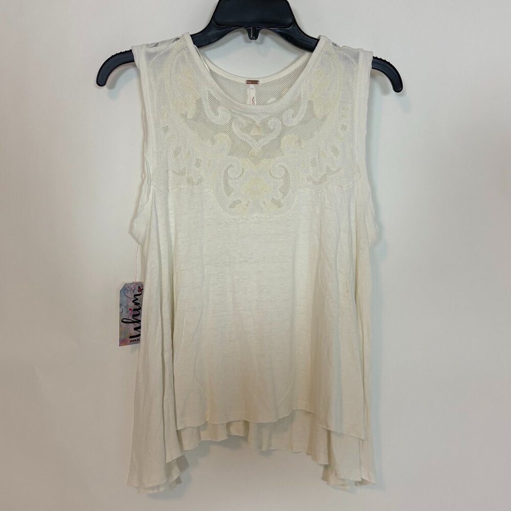 Free people lace tank top